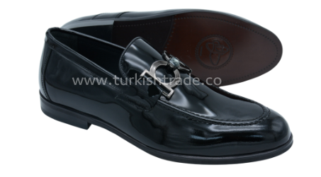 Herren Loafer aus schwarzem Lack Herren Loafer aus schwarzem Lack