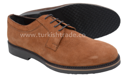Men's Suede Derby Shoes