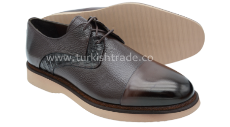 حذاء ديربي رجالي بغطاء رأس بمقدمة رأس للرجال حذاء ديربي رجالي بغطاء رأس بمقدمة رأس للرجال