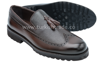 Herren Loafers aus braunem Leder