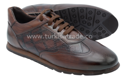 Home Men's Leather Casual Sneakers