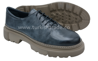 Men's Leather Chunky Derby