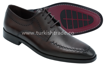 Men's Calfskin Leather Derby Shoes
