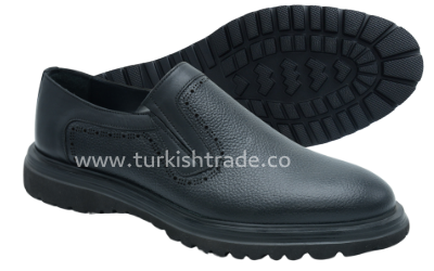 Herren Loafers aus schwarzem Leder