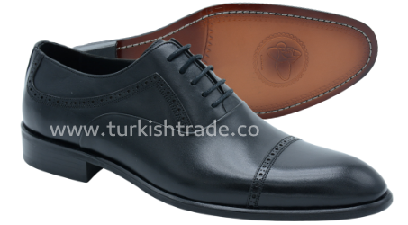 2600nzwmn00020 schwarz Oxfords aus schwarzem Leder für Männer