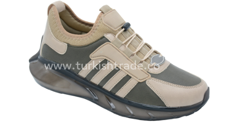 2600oynmn00004 beİge Herren-Kunstleder-Sportschuhe