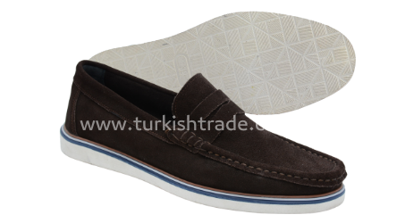 Home Men's Brown Calf Loafers